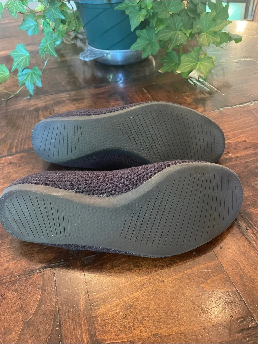 allbirds Women's Black Knit Ballet Flats